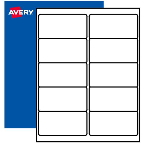 avery 2x4 labels